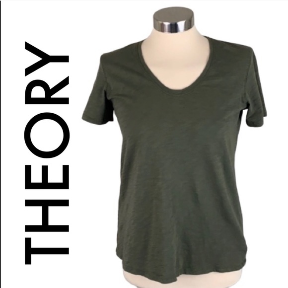 Theory Tops - 👑 THEORY OLIVE TOP 💯AUTHENTIC